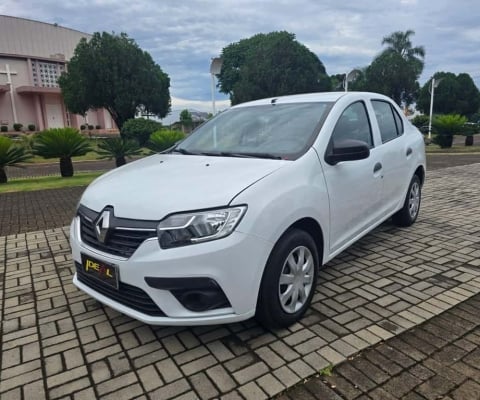 Renault Logan Life 1.0 - Branca - 2020/2021