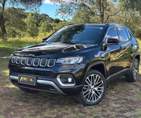 Jeep Compass Limited 2.0 - Preta - 2021/2022