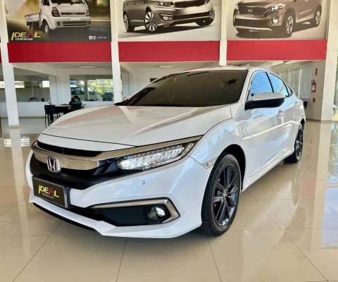 Honda Civic Touring 1.5 TB - Branca - 2020/2021