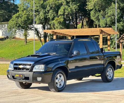 Chevrolet S-10 Pick-up Tornado 2.8  - Preta - 2008/2009