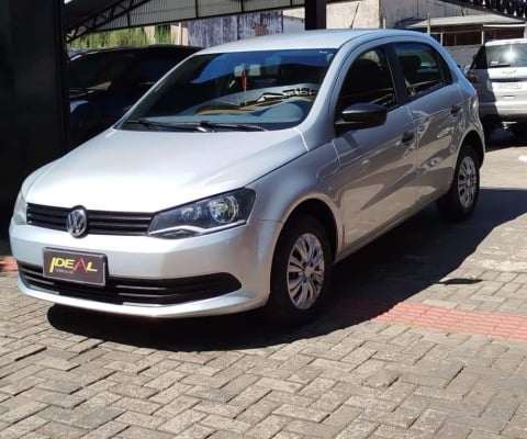 Volkswagen Gol CITY 1.0 - Prata - 2014/2015