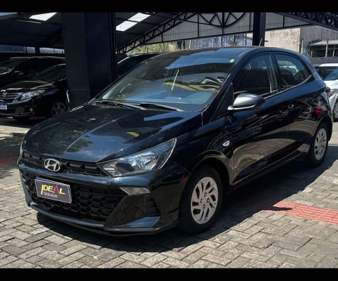 Hyundai HB20 Sense 1.0 - Preta - 2022/2023