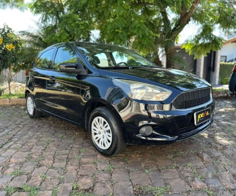 Ford KA SE 1.0  - Preta - 2014/2015