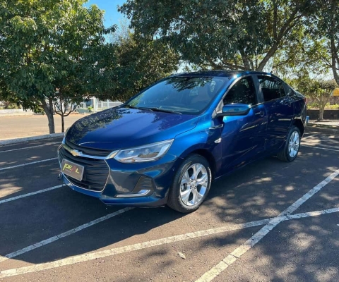 Chevrolet Onix Premier Plus 1.0 Turbo - Azul - 2019/2020