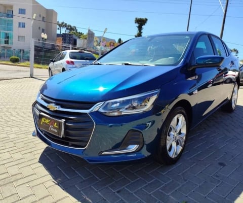 Chevrolet Onix Premier Plus 1.0 Turbo - Azul - 2019/2020