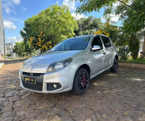 Renault Sandero Expression 1.0 - Prata - 2013/2014