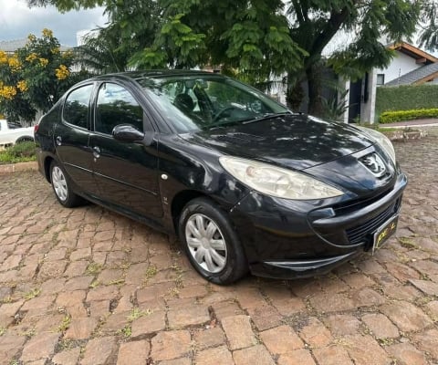 Peugeot 207 Sedan Passion XR 1.4 - Preta - 2008/2009