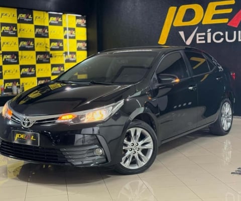 Toyota Corolla XEi 2.0 Flex  - Preta - 2018/2019