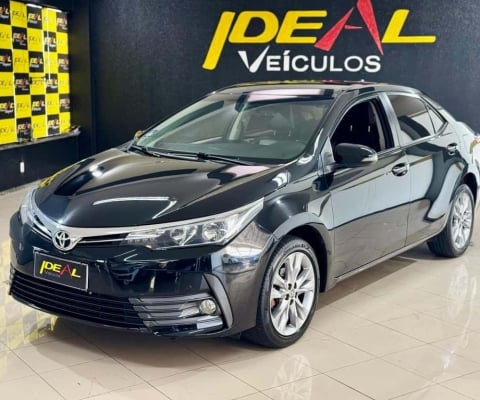 Toyota Corolla XEi 2.0 Flex  - Preta - 2018/2019