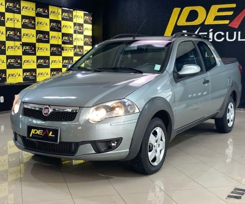 Fiat Strada Trekking 1.6 16V Flex CD  - Cinza - 2014/2014