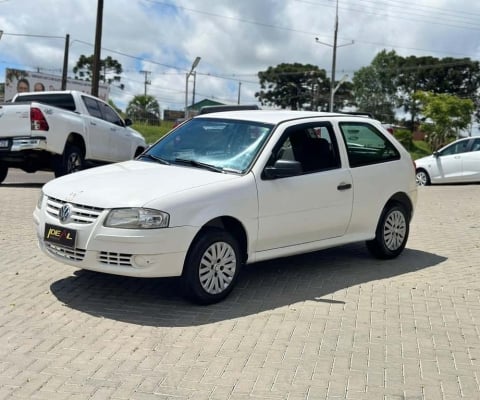 Volkswagen Gol 1.0 GIV - Branca - 2012/2013