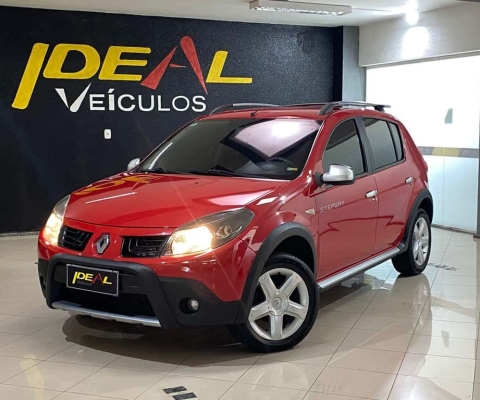 Renault Sandero STEPWAY - Vermelha - 2011/2011