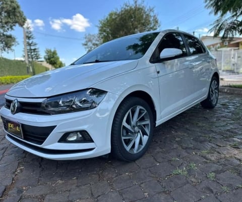 Volkswagen Polo Highline 200 TSI 1.0  - Branca - 2018/2019