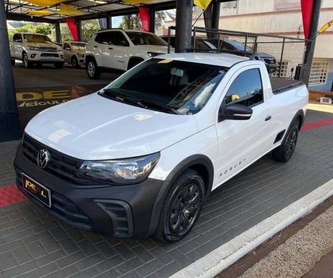 Volkswagen Saveiro Robust 1.6  - Branca - 2023/2024