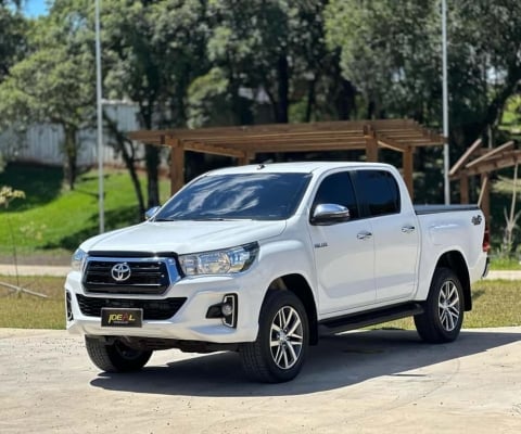 Toyota Hilux  SRV 2.8 4X4 - Branca - 2018/2019