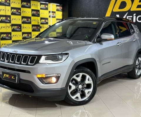 Jeep Compass LONGITUDE 2.0 4x2  - Prata - 2019/2019