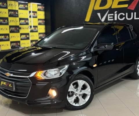 Chevrolet Onix HATCH LTZ 1.0 TB Flex 5p Mec.  - Preta - 2022/2023