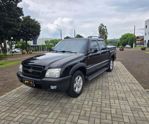 Chevrolet S-10 Pick-up Advant. 2.4/2.4 MPFI F.Power CD  - Preta - 2007/2008