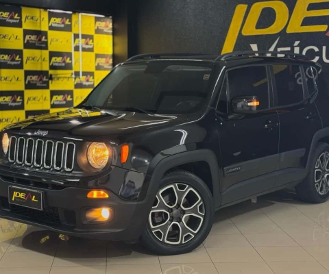 Jeep Renegade Longitude 1.8 4x2   - Preta - 2017/2018