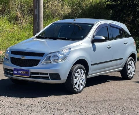 Chevrolet Agile LT 1.4 - Prata - 2011/2011