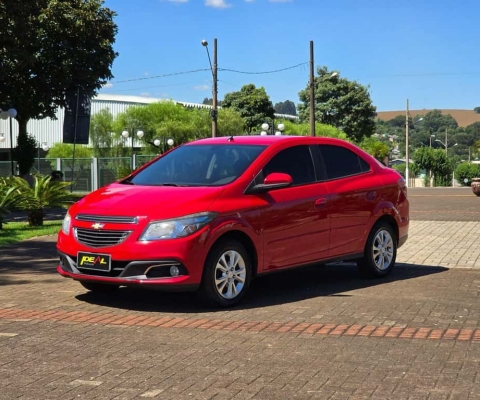 Chevrolet Prisma Sed. LTZ 1.4 8V FlexPower 4p Aut.  - Vermelha - 2014/2015