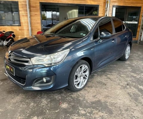 Citroën C4 Exclusive 1.6  - Azul - 2013/2014