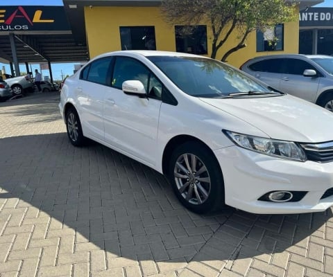 Honda Civic LXR 2.0 - Branca - 2013/2014