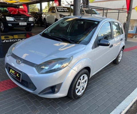 Ford Fiesta 1.0 8V Flex/Class 1.0 8V Flex 5p  - Prata - 2010/2011