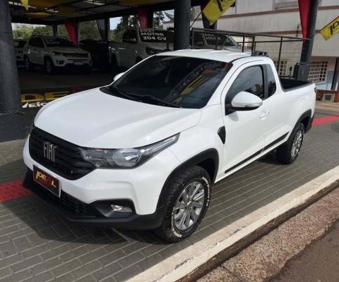 Fiat Strada Freedom 1.3 Flex 8V  CS Plus - Branca - 2020/2021