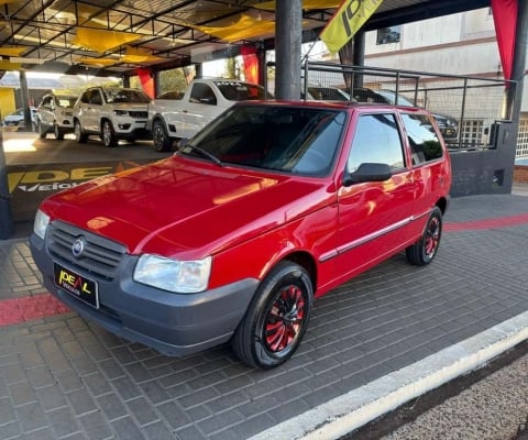 Fiat Uno Mille 1.0 Fire/ F.Flex/ ECONOMY 2p  - Vermelha - 2006/2006