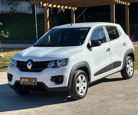 Renault Kwid Zen 1.0 Flex 12V 5p Mec.  - Branca - 2019/2019