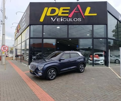 Hyundai Creta Limited 1.0 - Azul - 2022/2023