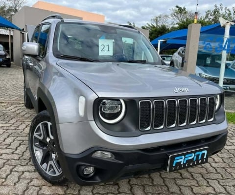 Jeep Renegade Longitude 2.0 4x4 TB Diesel Aut - Prata - 2020/2021