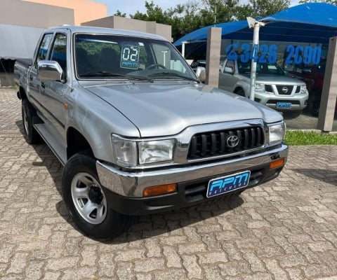 Toyota Hilux CD SRV 4x2 3.0 8V 90cv Diesel  - Prata - 2001/2002