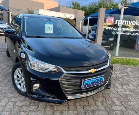 Chevrolet Onix SEDAN Plus LT 1.0 12V TB Flex Mec.  - Preta - 2020/2020