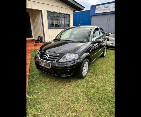 Citroën C3 GLX 1.4/ GLX Sonora 1.4 Flex 8V 5p - Preta - 2012/2012