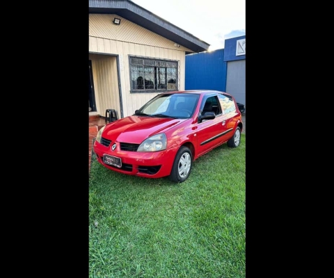 Renault Clio AUT 10H3P - Vermelha - 2007/2008