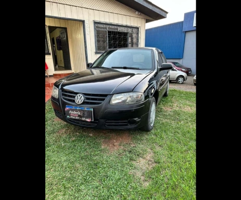 Volkswagen Gol City (Trend)/Titan 1.0 T. Flex 8V 4p  - Preta - 2009/2010