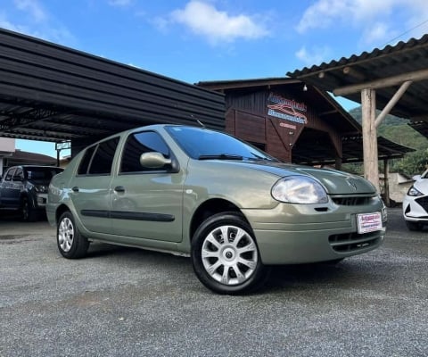 Renault Clio RN 1.0 - Bege - 2002/2003