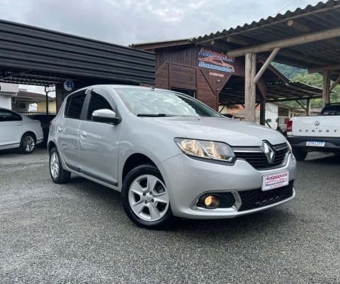 Renault Sandero DYNA 16 - Prata - 2015/2016