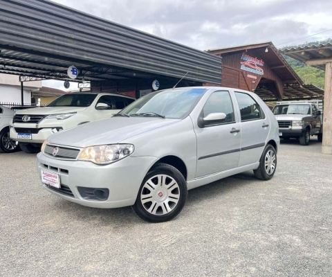 Fiat Palio 1.0 ECONOMY Fire Flex 8V 4p  - Prata - 2009/2010