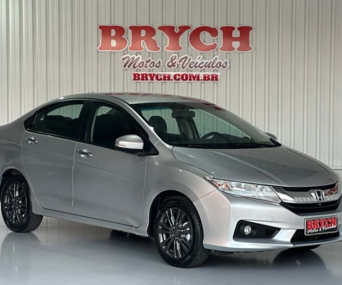 Honda City Sedan EX 1.5 Flex 16V 4p Aut.  - Prata - 2015/2015