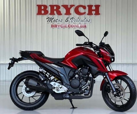 Yamaha Fz 25 FAZER 250 CONNECTED FLEX ABS - Vermelha - 2025/2025