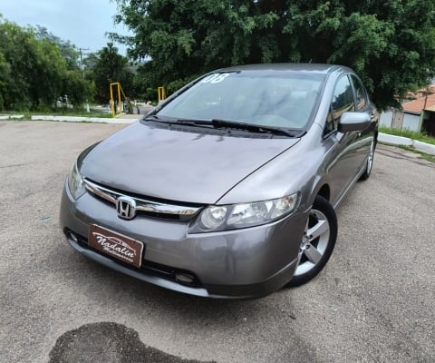 Honda Civic LXS 1.8 automático 2008 flex 