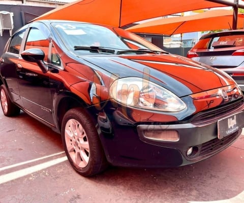 Fiat Punto ATTRACTIVE 1.4 FIRE FLEX 8V 5P - Preta - 2012/2013