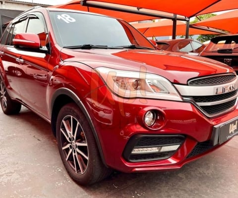 Lifan x60 VIP 1.8 16V 128cv 5p Aut.  - Vermelha - 2017/2018