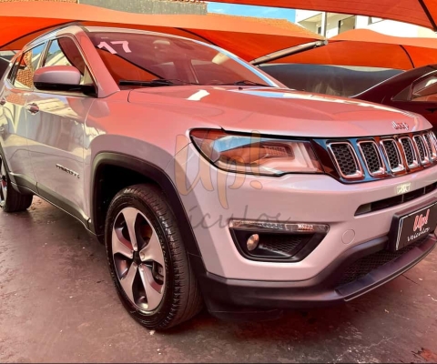 Jeep Compass LONGITUDE 2.0 4x2 Flex 16V Aut.  - Prata - 2016/2017