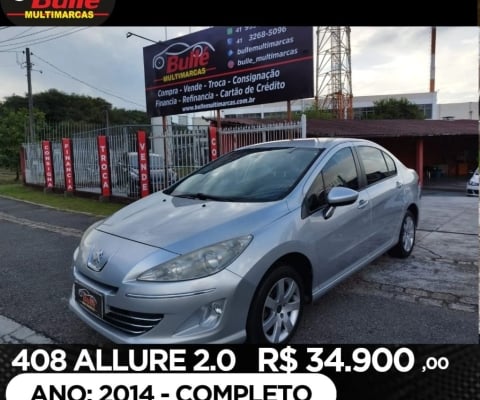 PEUGEOT 408 2.0 ALLURE AUTOMÁTICO