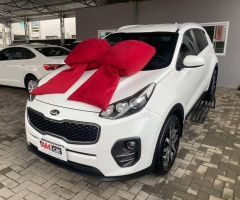 Kia Sportage LX 2.0 16V/ 2.0 16V Flex  Aut.  - Branca - 2017/2018