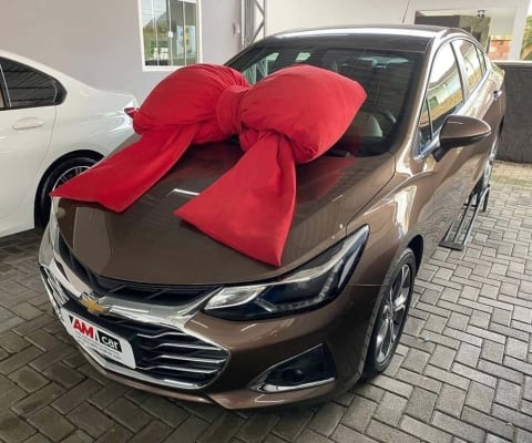 Chevrolet Cruze PREMIER 1.4 TURBO AT - Marrom - 2019/2020